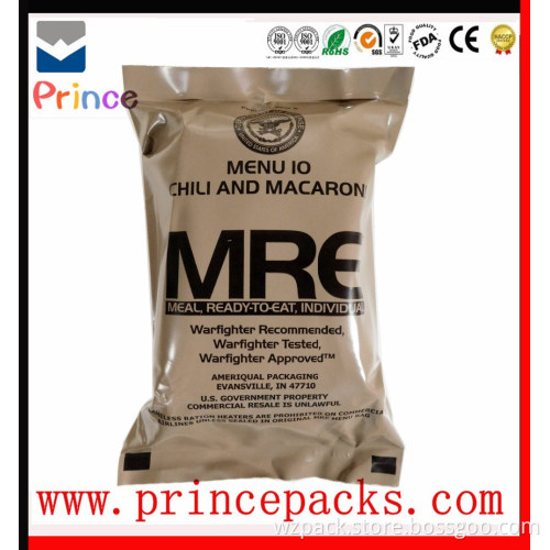 Mre makanan siap untuk makan, wholesale mre from china bag factory